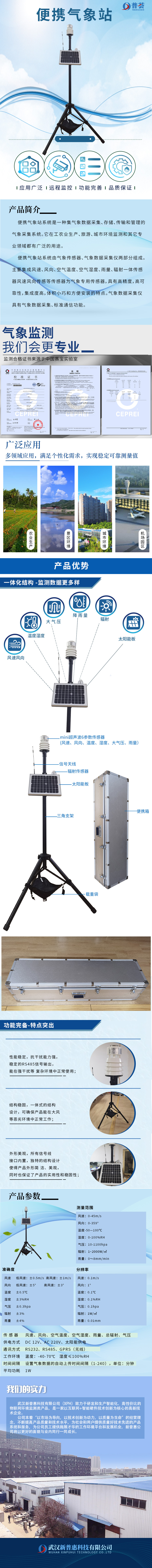 便攜氣象站